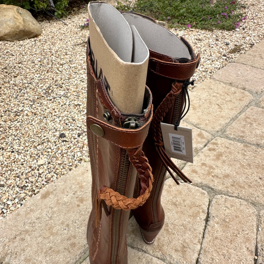 Ariat Ryman knee-high wedge boots NWT - Picture 2 of 5